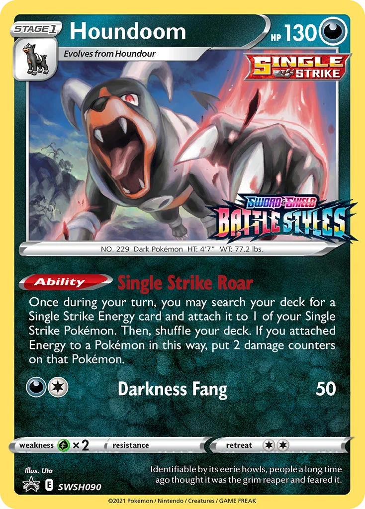 swshp-swsh090 Houndoom SWSH090/SWSH Promo