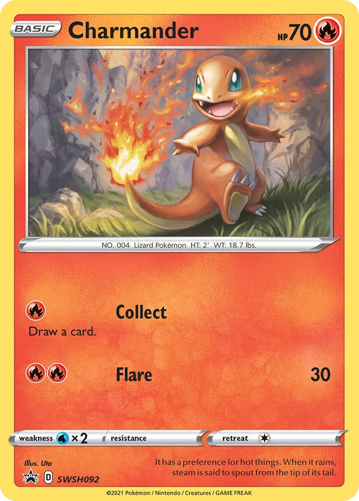 Charmander SWSH092 SWSH Promo