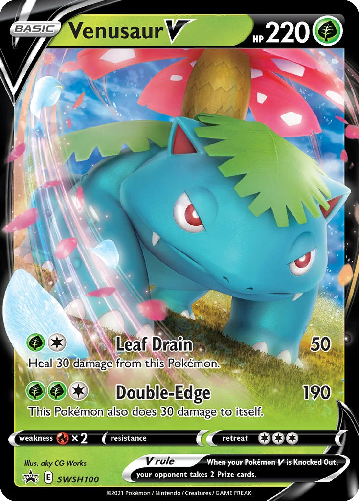 swshp-swsh100 Venusaur V SWSH100/SWSH Promo