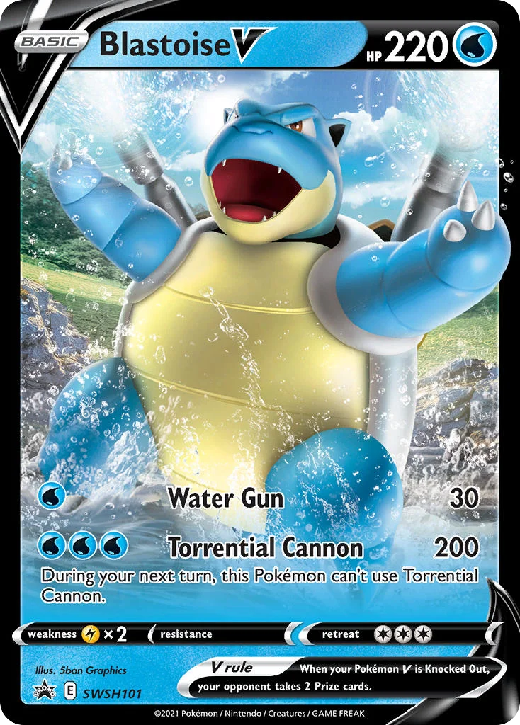 Blastoise V SWSH101 SWSH Promo