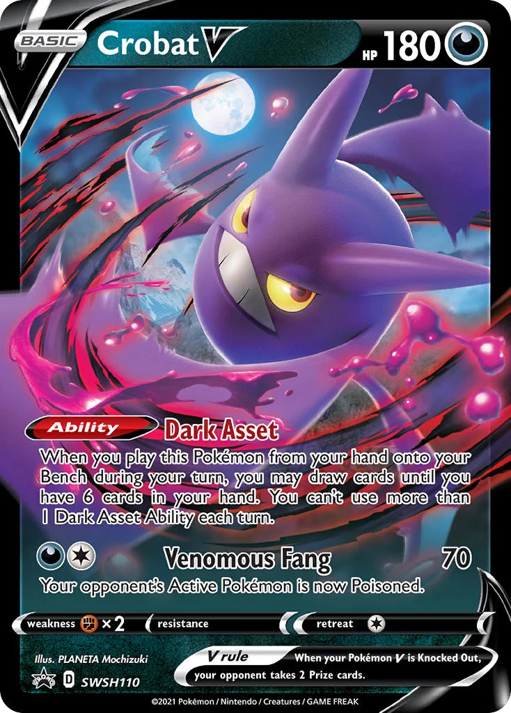 Crobat V SWSH110/SWSH Promo