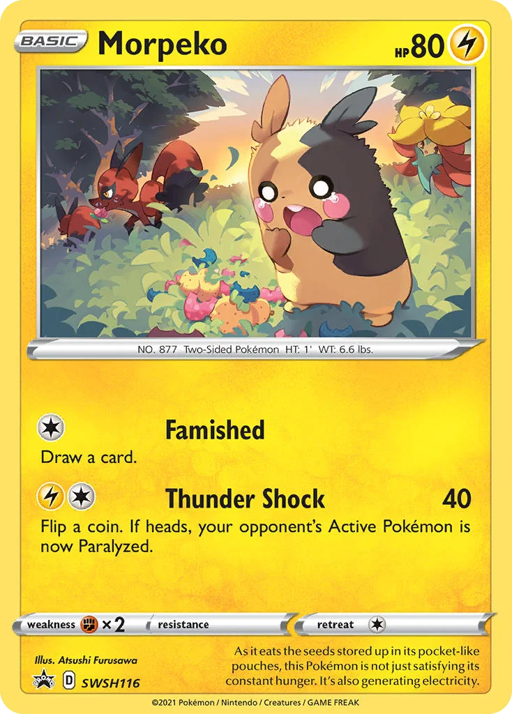 Morpeko SWSH116 SWSH Promo