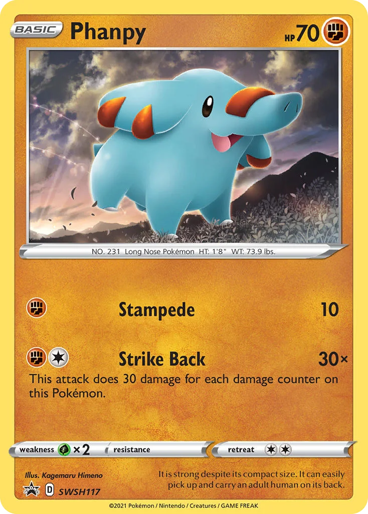 swshp-swsh117 Phanpy SWSH117 SWSH Promo