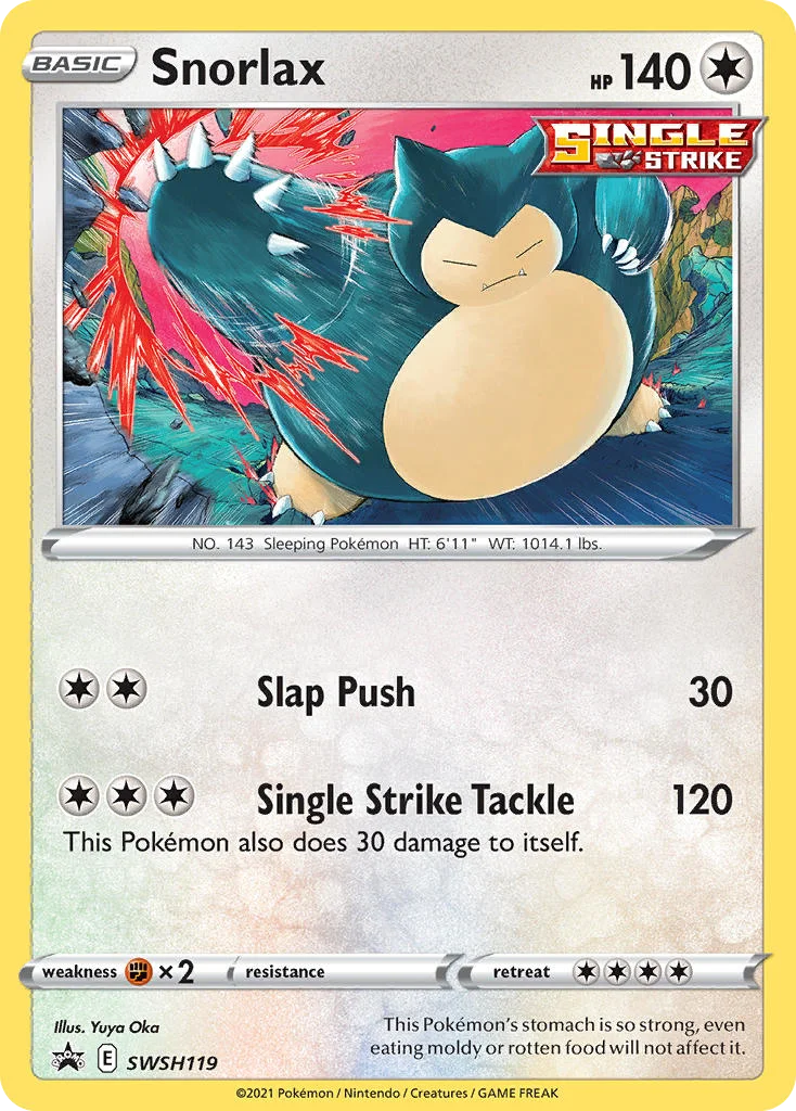 Snorlax SWSH119/SWSH Promo