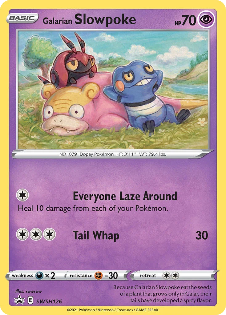 Galarian Slowpoke SWSH126/SWSH Promo