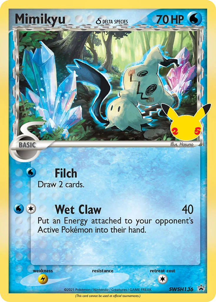 Mimikyu δ SWSH136/SWSH Promo