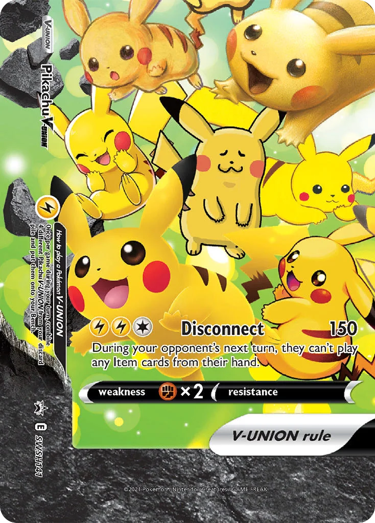 Pikachu V-UNION SWSH141/SWSH Promo