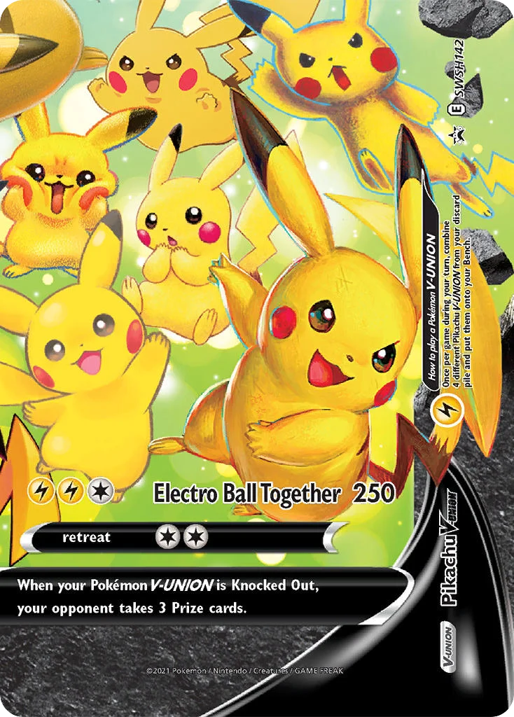 Pikachu V-UNION SWSH142/SWSH Promo