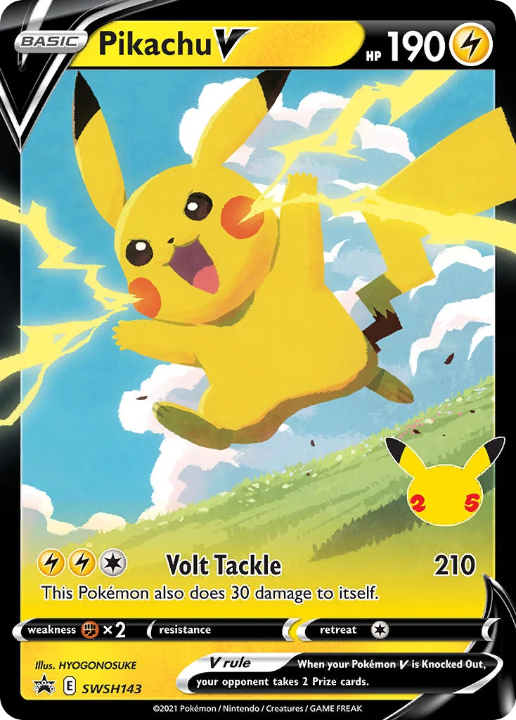 Pikachu V SWSH143/SWSH Promo
