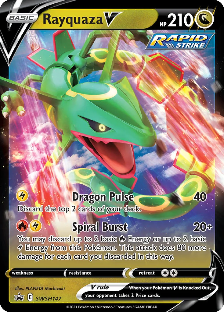 Rayquaza V SWSH147/SWSH Promo