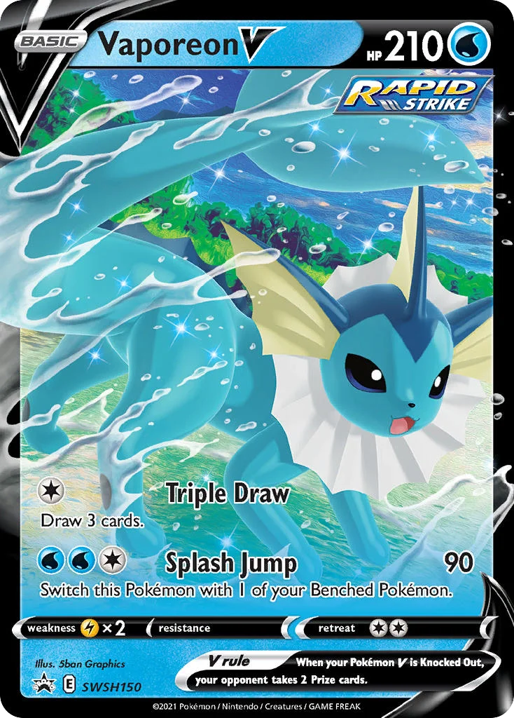 swshp-swsh150 Vaporeon V SWSH150/SWSH Promo