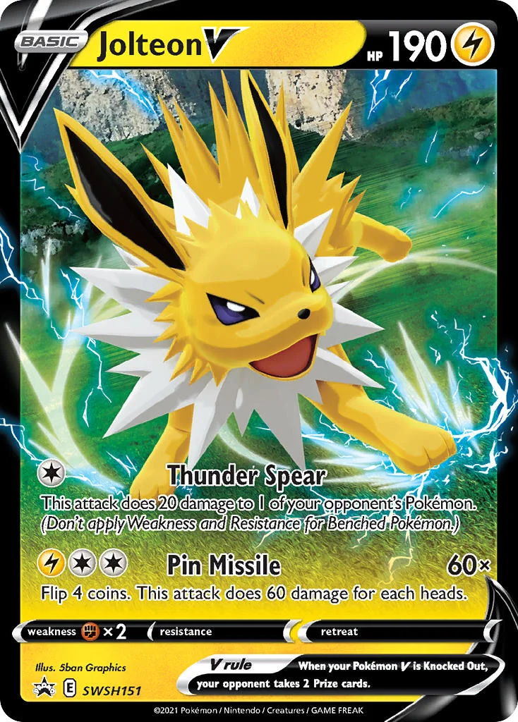 swshp-swsh151 Jolteon V SWSH151/SWSH Promo