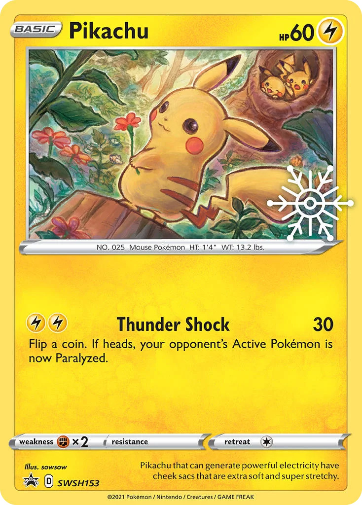 Pikachu SWSH153/SWSH Promo