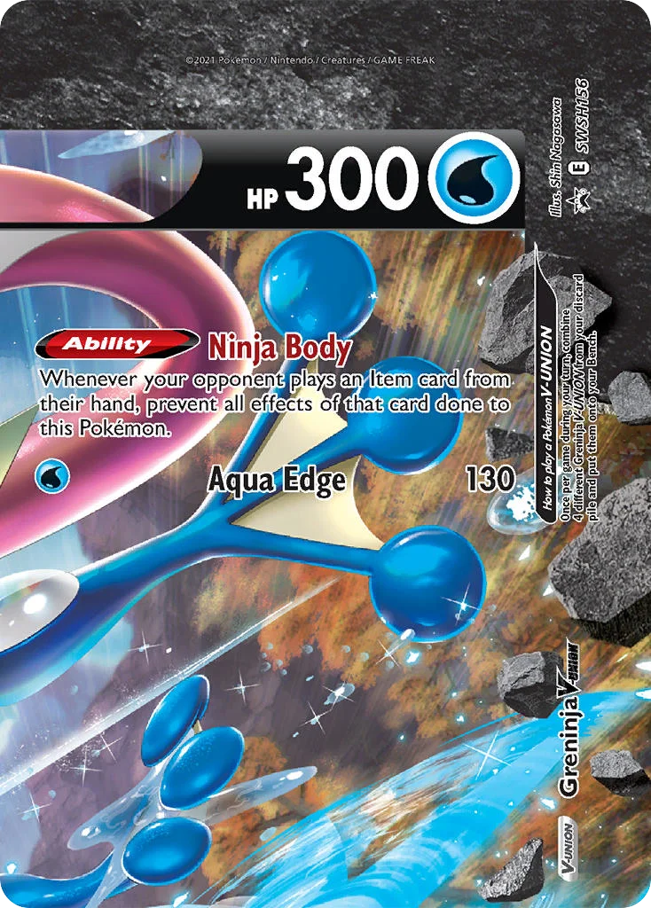 swshp-swsh156 Greninja V-UNION SWSH156/SWSH Promo