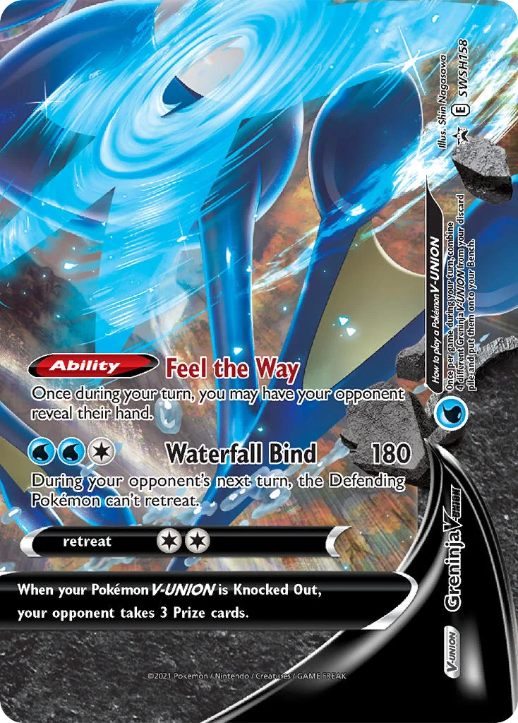 swshp-swsh158 Greninja V-UNION SWSH158/SWSH Promo