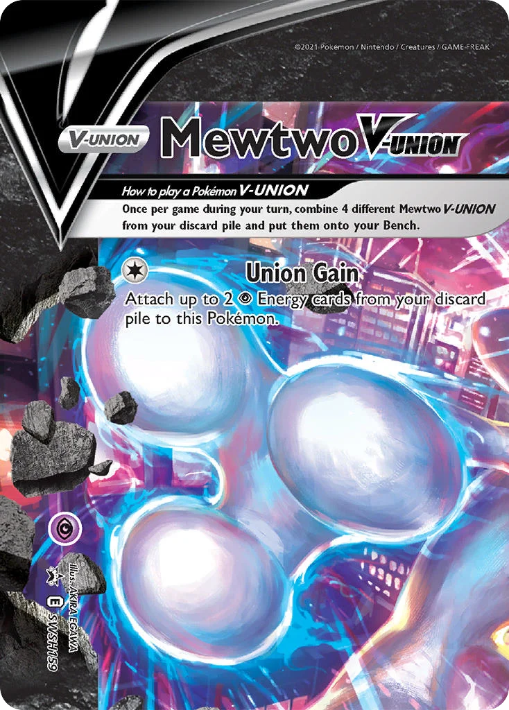 Mewtwo V-UNION SWSH159/SWSH Promo