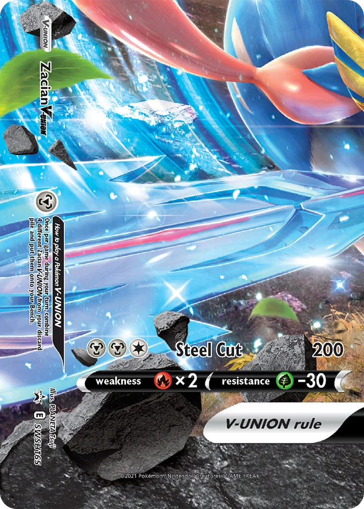 Zacian V-UNION SWSH165/SWSH Promo