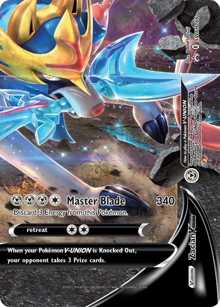 Zacian V-UNION SWSH166/SWSH Promo