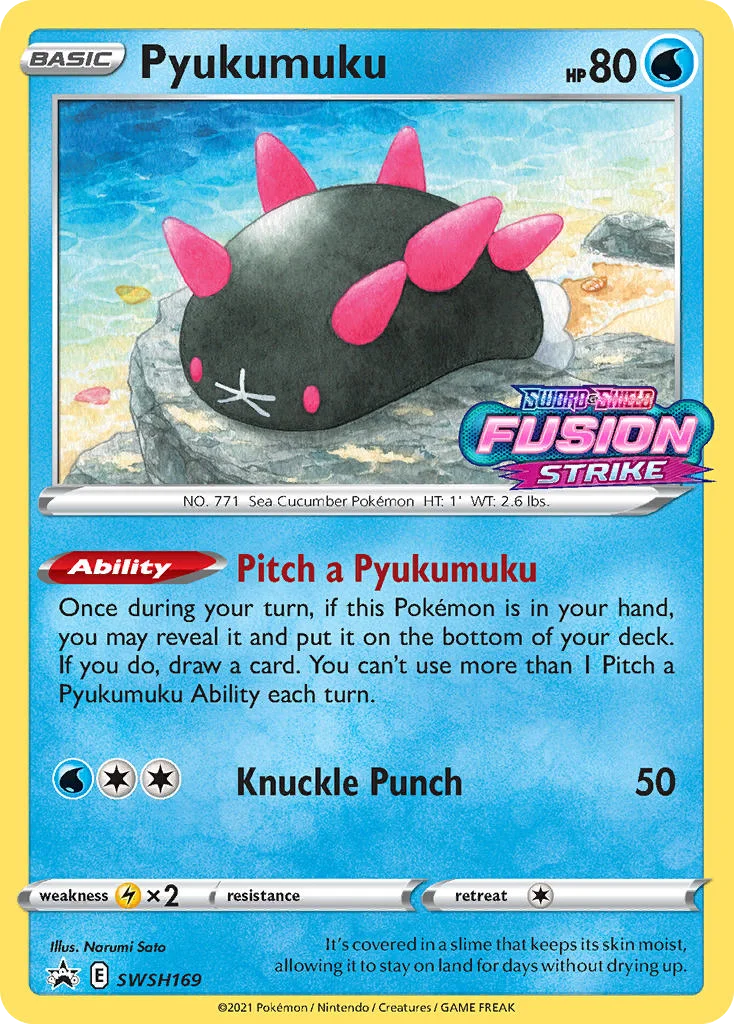 Pyukumuku SWSH169/SWSH Promo