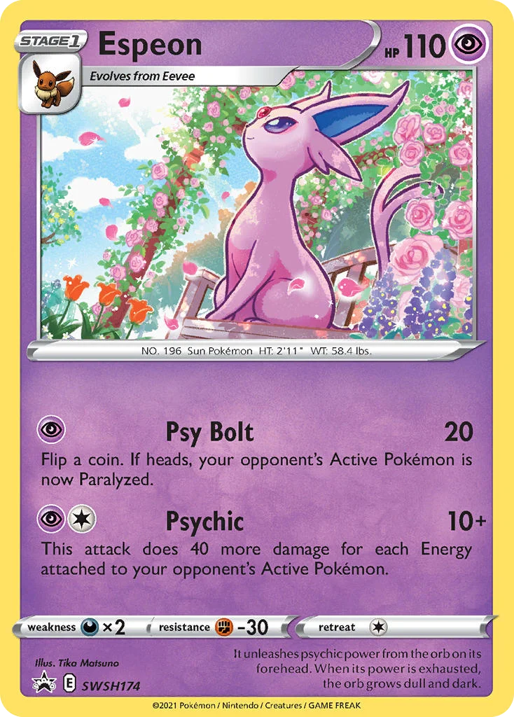 swshp-swsh174 Espeon SWSH174/SWSH Promo