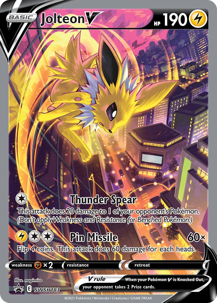 swshp-swsh183 Jolteon V SWSH183/SWSH Promo