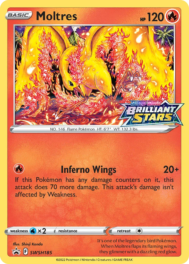 Moltres SWSH185/SWSH Promo