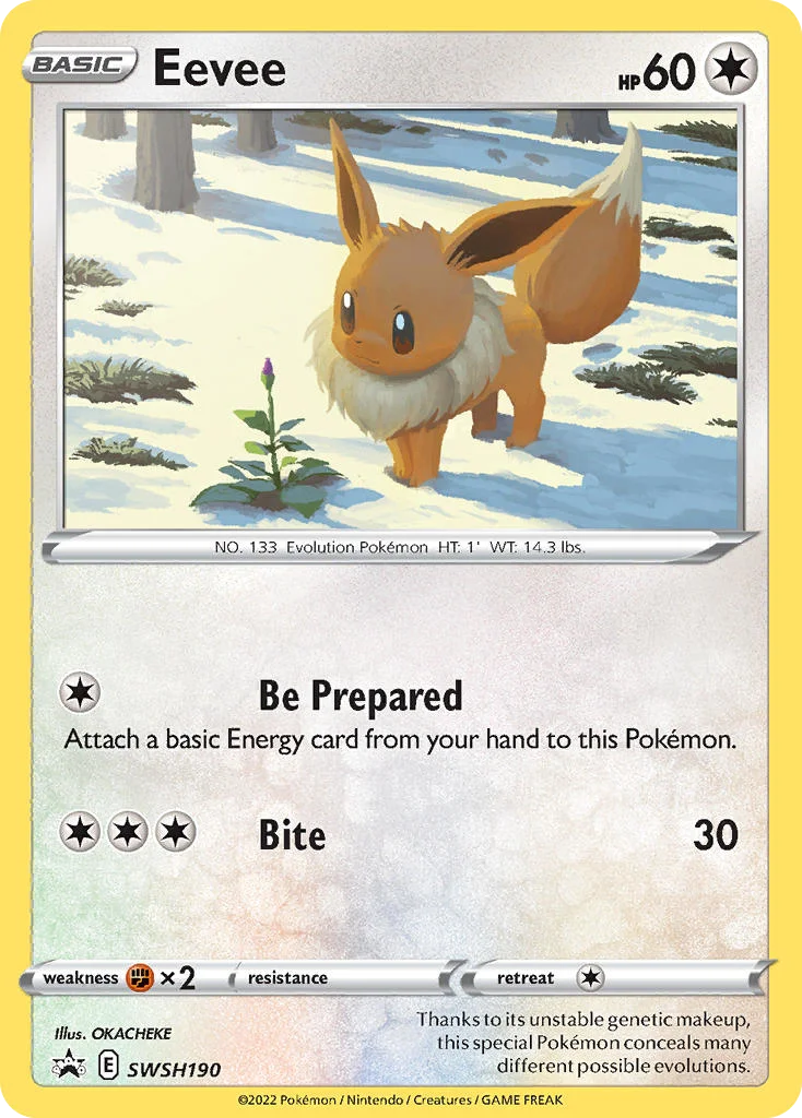 swshp-swsh190 Eevee SWSH190/SWSH Promo