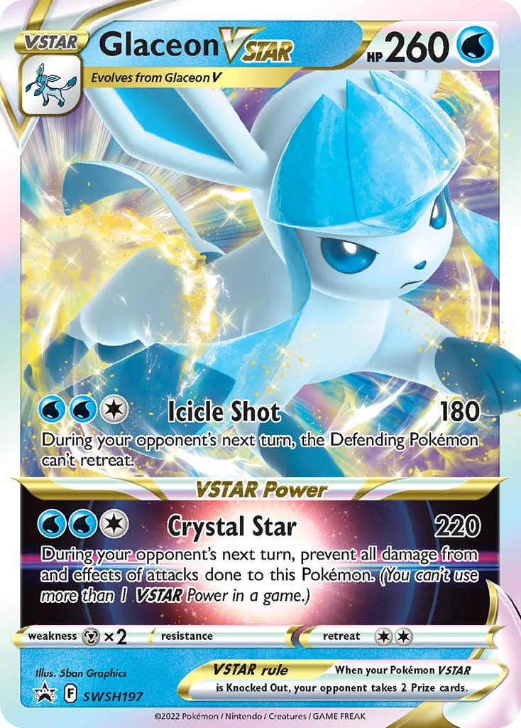 swshp-swsh197 Glaceon VSTAR SWSH197/SWSH Promo