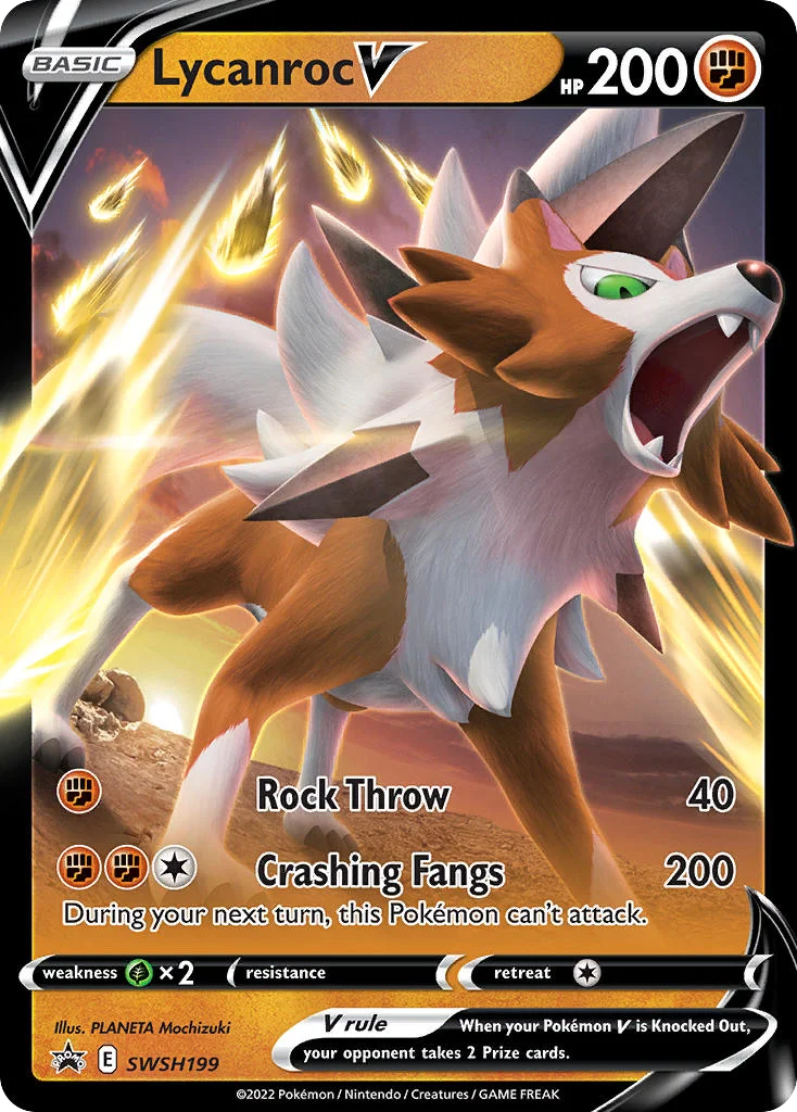 Lycanroc V SWSH199/SWSH Promo