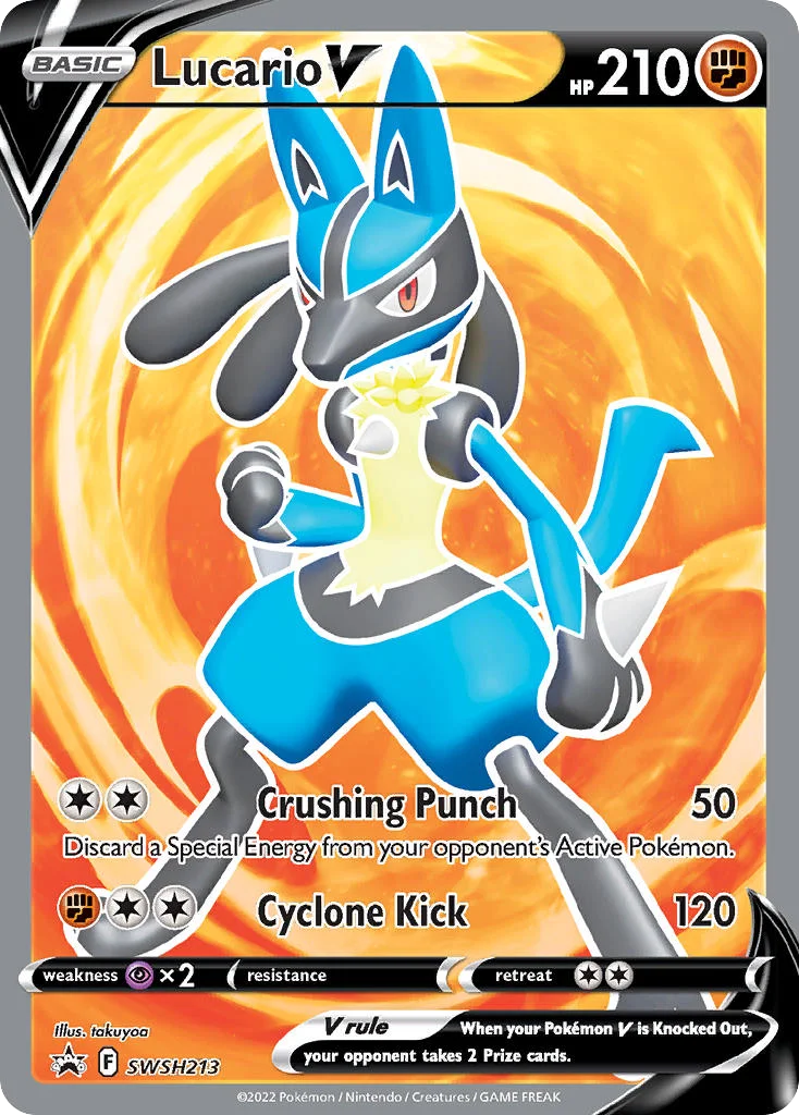 swshp-swsh213 Lucario V SWSH213/SWSH Promo
