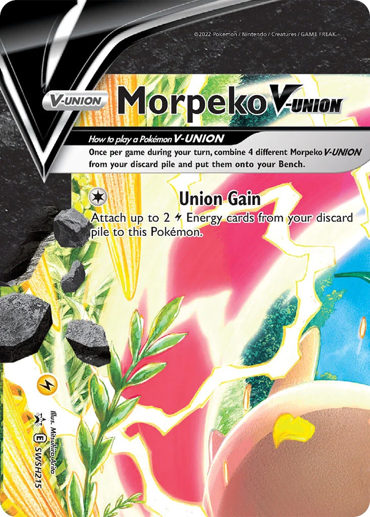 Morpeko V-UNION SWSH215/SWSH Promo