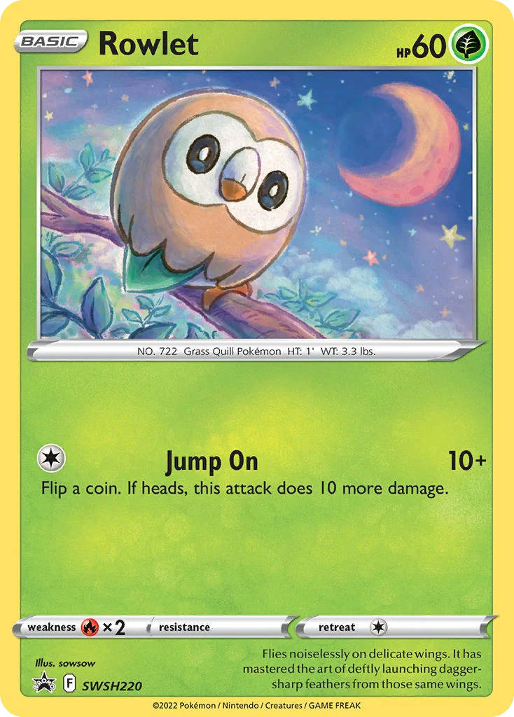 Rowlet SWSH220/SWSH Promo