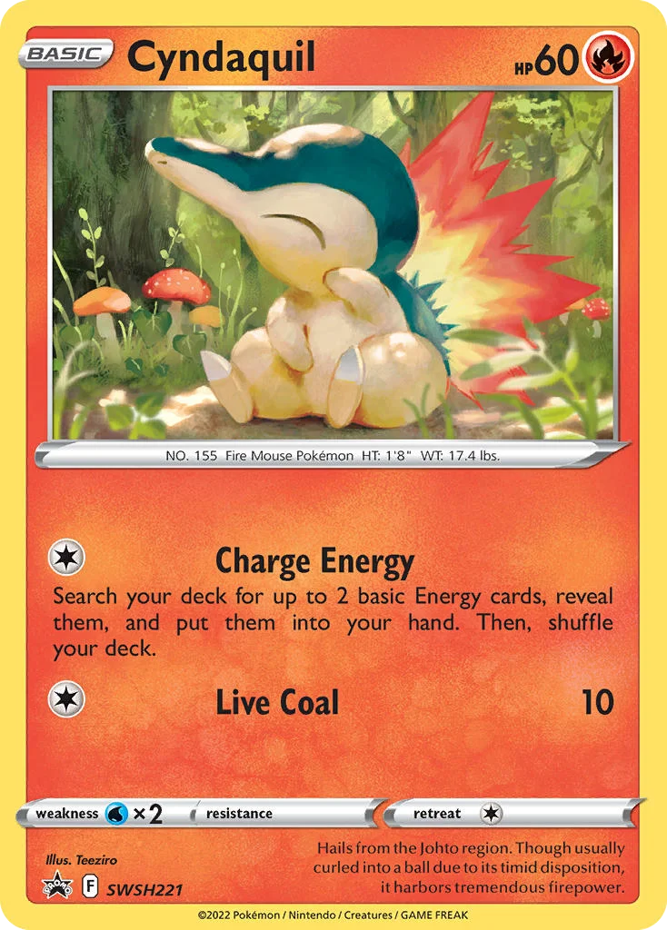 swshp-swsh221 Cyndaquil SWSH221/SWSH Promo