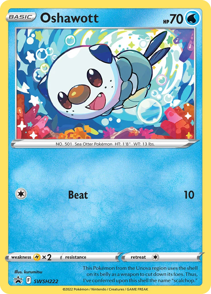 Oshawott SWSH222/SWSH Promo