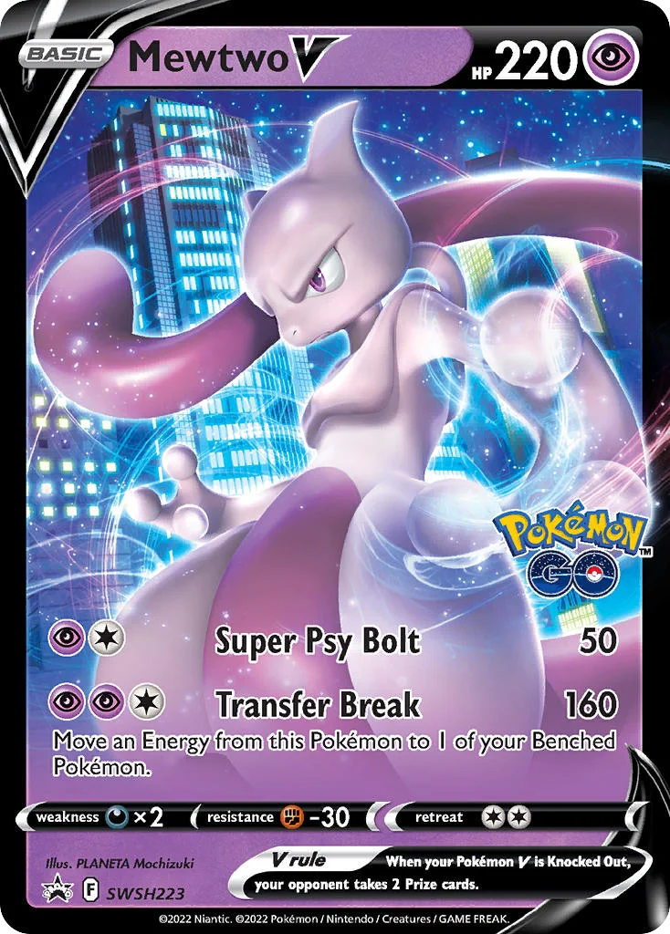 Mewtwo V SWSH223/SWSH Promo