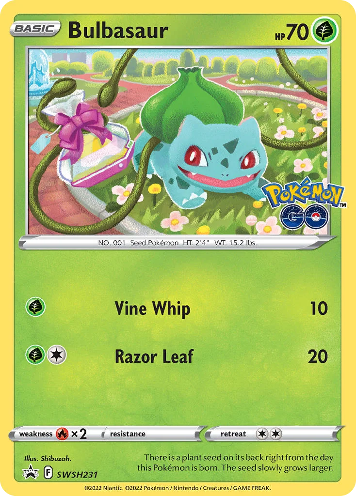 Bulbasaur SWSH231/SWSH Promo