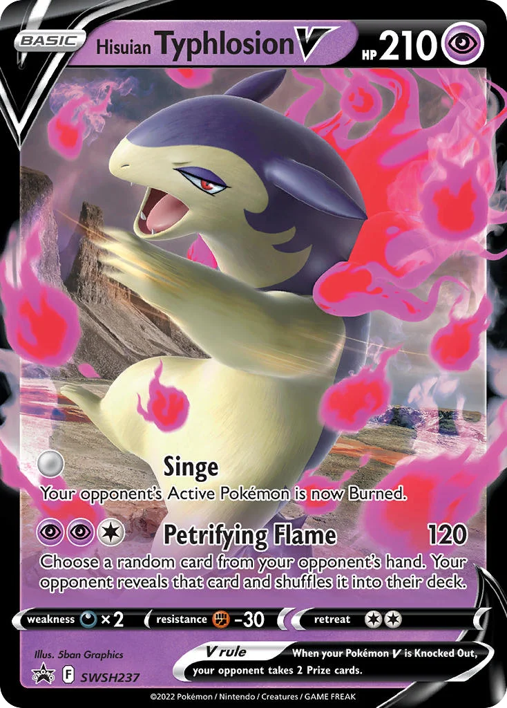 swshp-swsh237 Hisuian Typhlosion V SWSH237/SWSH Promo