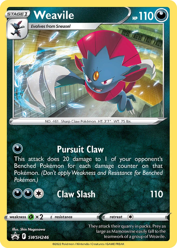 swshp-swsh246 Weavile SWSH246 SWSH Promo
