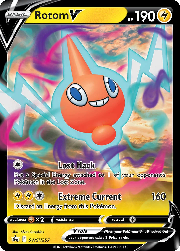 Rotom V SWSH257/SWSH Promo