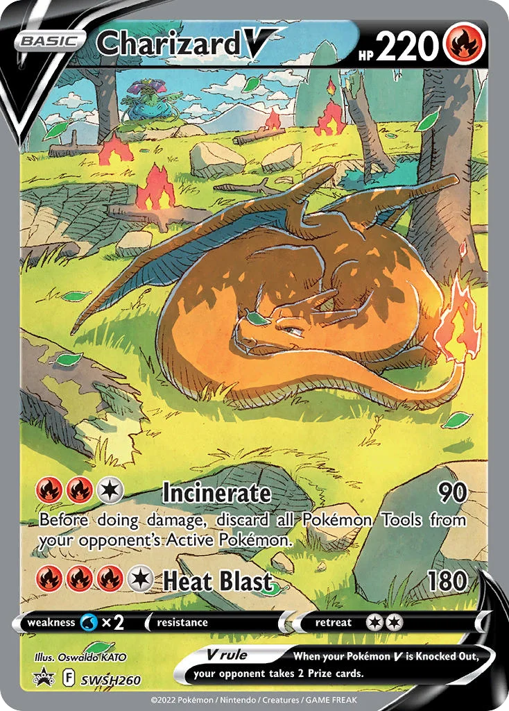 Charizard V SWSH260/SWSH Promo