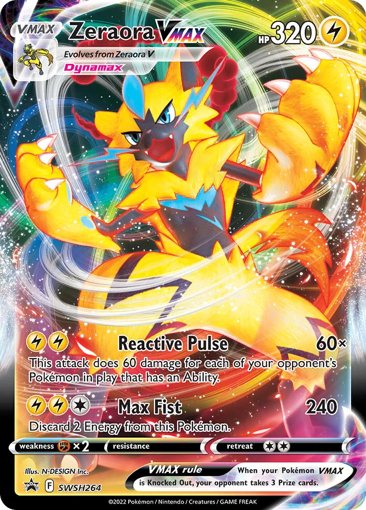 Zeraora VMAX SWSH264/SWSH Promo