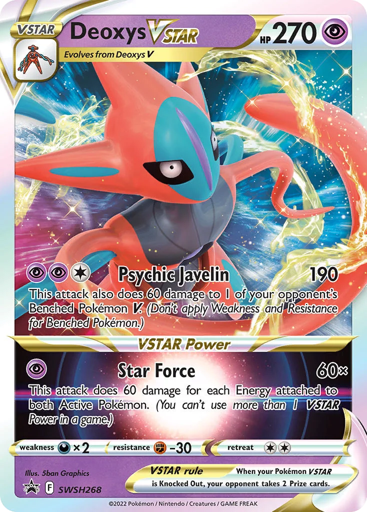 swshp-swsh268 Deoxys VSTAR SWSH268/SWSH Promo