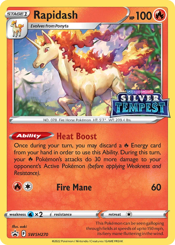 Rapidash SWSH270/SWSH Promo