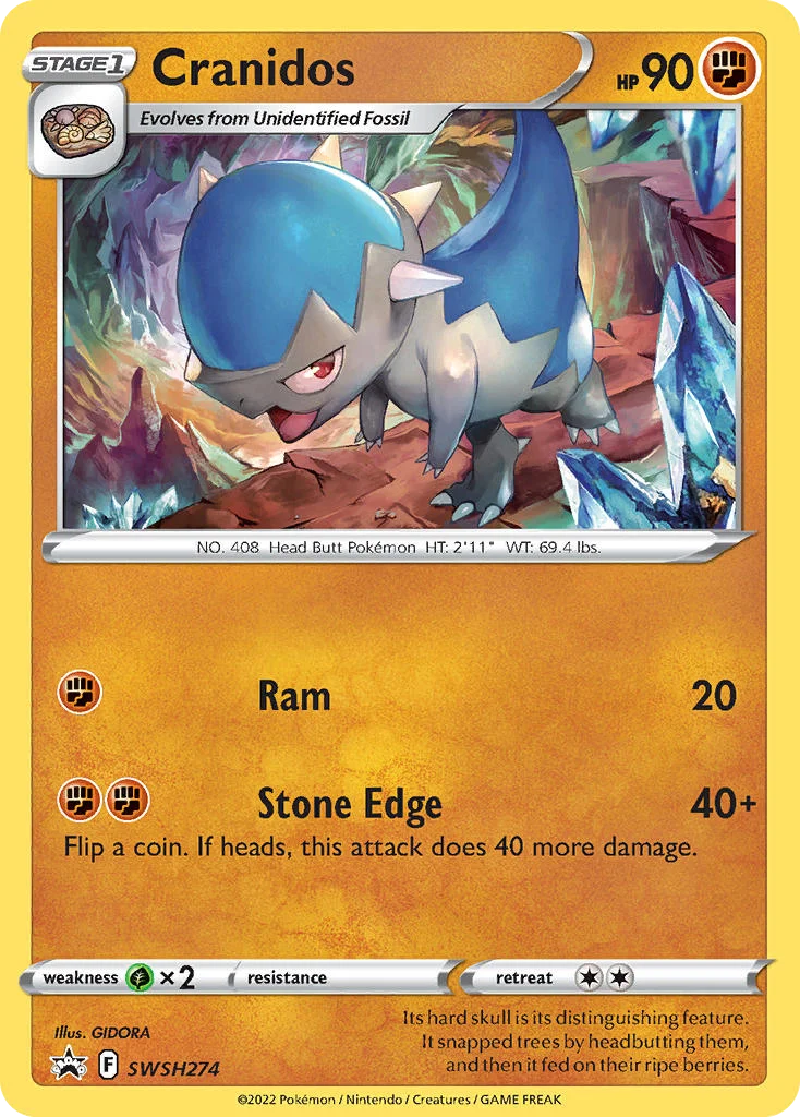 Cranidos SWSH274/SWSH Promo