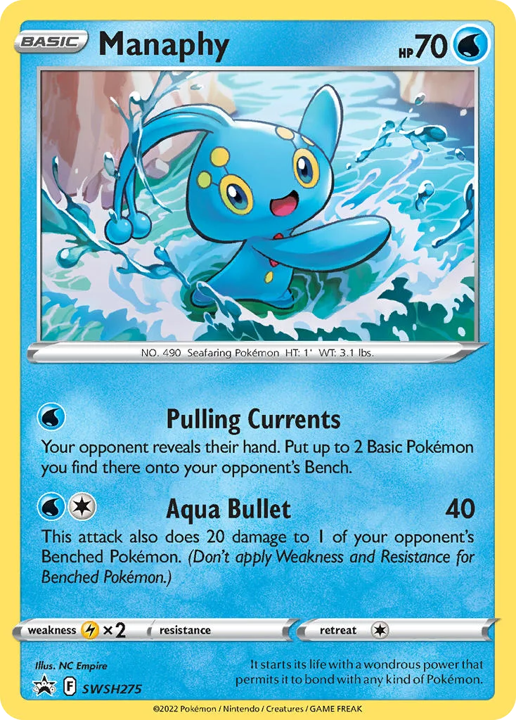 Manaphy SWSH275/SWSH Promo
