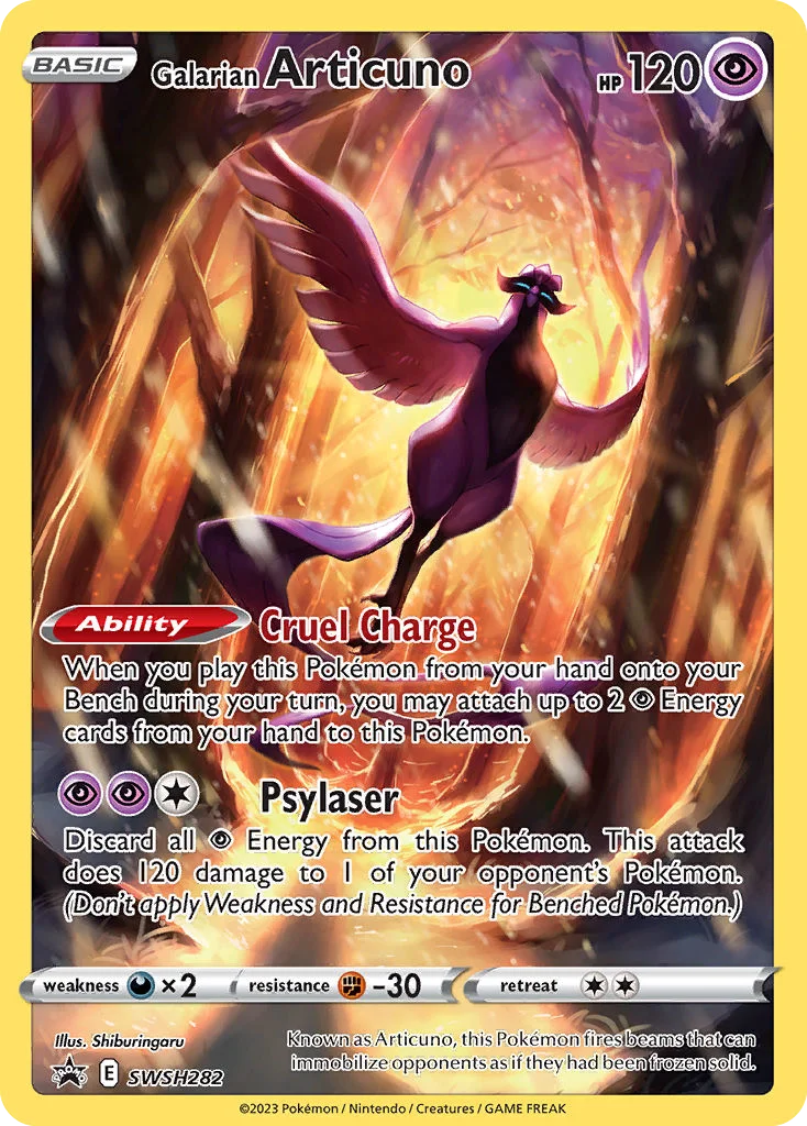 Galarian Articuno SWSH282/SWSH Promo