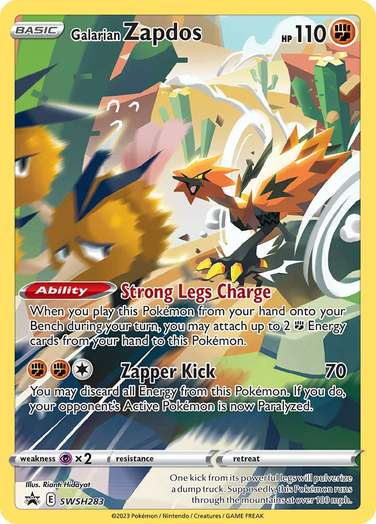 swshp-swsh283 Galarian Zapdos SWSH283/SWSH Promo