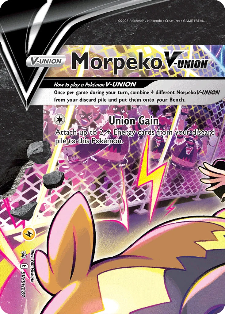 Morpeko V-UNION SWSH287/SWSH Promo