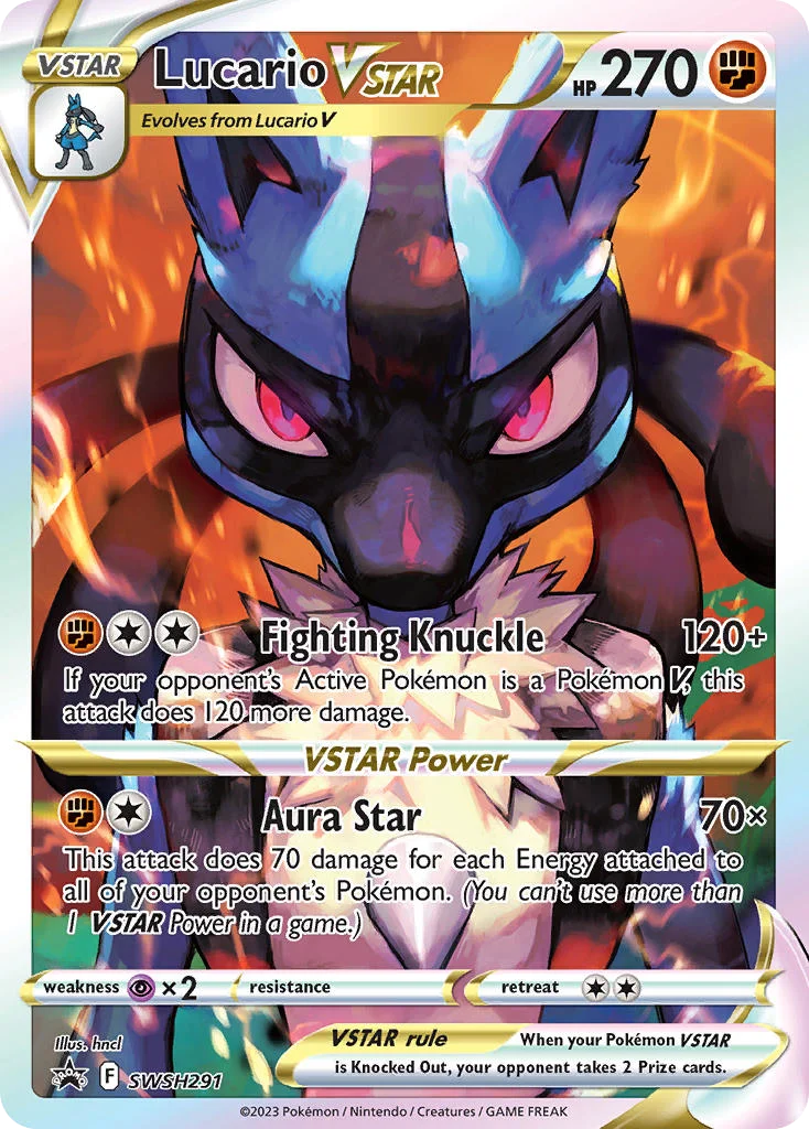 Lucario VSTAR SWSH291/SWSH Promo