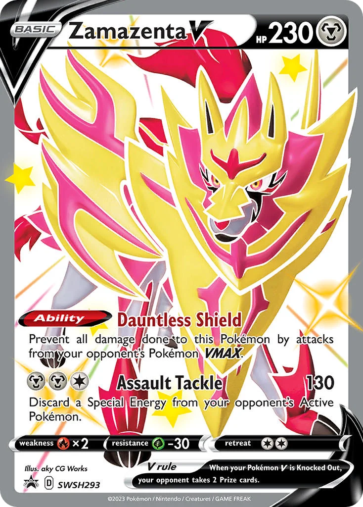 Zamazenta V SWSH293/SWSH Promo